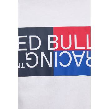 Red Bull Racing x Pepe Jeans Памучна тениска Red Bull Racing x Pepe Jeans в бяло с принт RM500001 (RM500001)