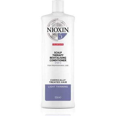 Nioxin System 5 Color Safe Scalp Therapy Revitalising Conditioner балсам за химически третирана коса 1000ml