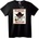 NOONEBRAND Тениска Търсен - жив или мъртъв - S, Black