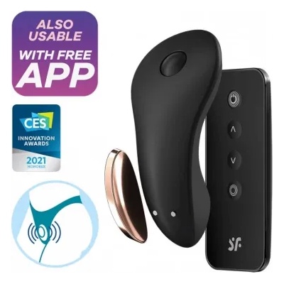 Satisfyer Клиторстимулатор за бельо Satisfyer Little Secret с App