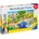 Ravensburger Пъзел Ravensburger от 2 x 12 части - Животни в зоопарка (7602)