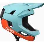 POC Велосипедна каска POC Otocon Race MIPS indicolite blue matt/carnelian orange matt