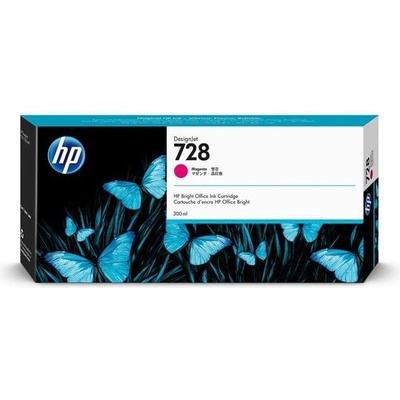 HP Оригинален патрон HP No. 728, F9K16A, T730/830, 300 ml, Magenta (3015102254)