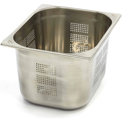 Maxima Gastronádoba 1/2 GN - perforovaná - hĺbka 20 cm - 32,5 x 26,5 cm - nerezová oceľ