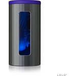 LELO f1s v2 интерактивен мастурбатор, металносив / тъмносин