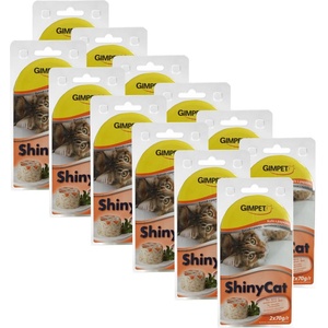 Gimborn GimCat ShinyCat пиле + папая 24 x 70 г