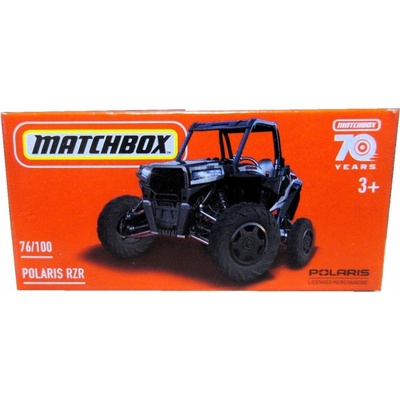 Mattel Polaris RZR BlackHFR53 MATCHBOX 1:64