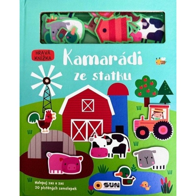 Hravá knížka Kamarádi ze statku - plstěné hrátky, čti a stav