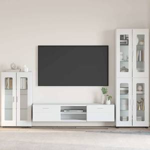 vidaXL Служебен шкаф FLORIN 55, 5 x 29 x 100 см Бяло (880251)
