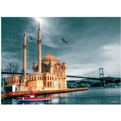 AnaTolian Mešita Ortaköy Istanbul 1000 dielov