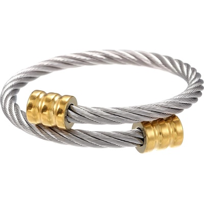 HARAHU Гривна lo-27212 - Сребърна / Златна kp27212 (lo-27212)