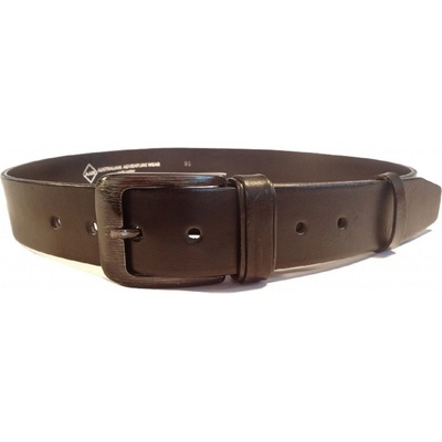 Opasek kožený AAW Belt Blake černý