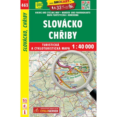 Turistická mapa Slovácko Chřiby