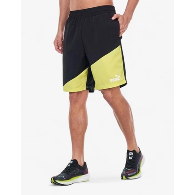 PUMA Power Colorblock Shorts Black/Yellow
