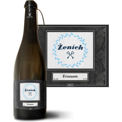 Sablio Ženích Prosecco biele suché šumivé víno 10,5 % 0,75 l (holá fľaša)