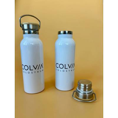 Colvia termoska s logem Colvia 500 ml bílá