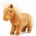 Teddies Плюшен пони 23см кафяв, пълен с топчета (00010141)