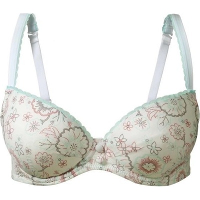 Change vyztužená podprsenka s kosticí Shelly Padded Ivory Print