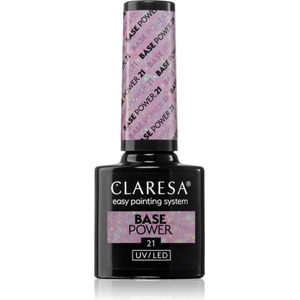 Claresa UV/LED Base Power основен лак за нокти с гел цвят 21 5 гр