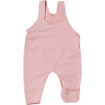 MKcool Kojenecké LACLÁČE s kapsičkou MK2319 pudrové