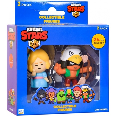 PMI Kids World Brawl Stars 2pack série 1 Piper a Bo