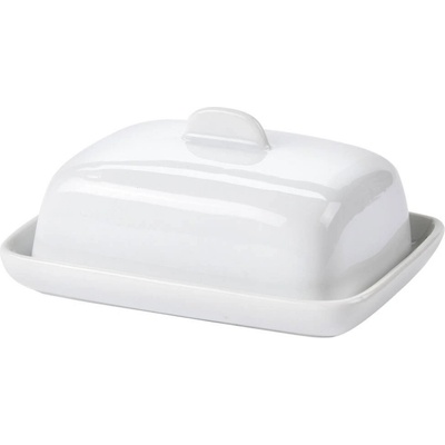 EH Excellent Houseware Máslenka, keramika, 11 x 5 x 8 cm, bílá bílý – Hledejceny.cz