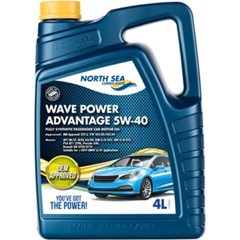 Image 1 of North Sea Lubricants Wave Power Advantage 5W-40 4 l
