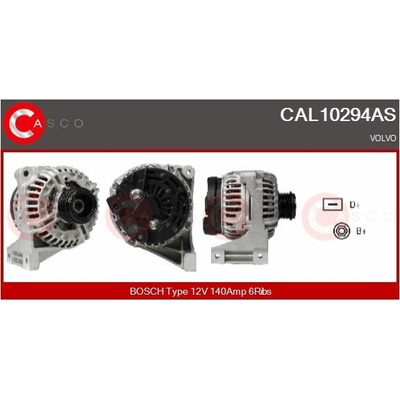 ALTERNATOR 12V 140A CAL10294AS