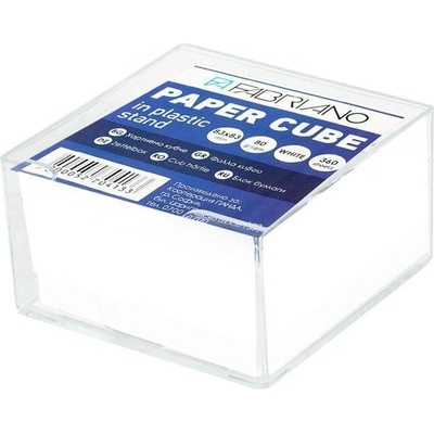 Fabriano Хартиено кубче, 83 x 83 mm, 80 g/m2, офсет, бяло, 3 (1045100015)