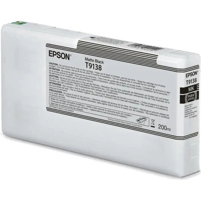 Epson T9138 Matte Black Ink Cartridge (200 ml) (C13T91380N)