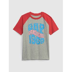 GAP Бебешка тениска с щампа Gap GAP | Siv | Момчешки | 104/110