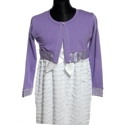 Detské boleros flitrami Svetlomodrá