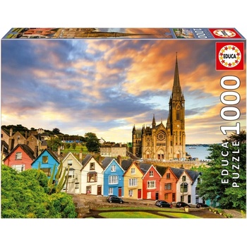 Educa Пъзел, Educa, Катедрала Коб, Ирландия, 1000 части (EDU19927)