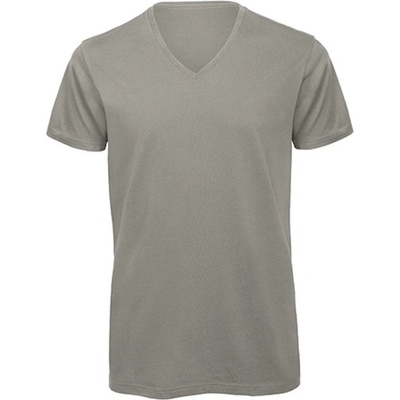 B&C pánske tričko TM044 light grey