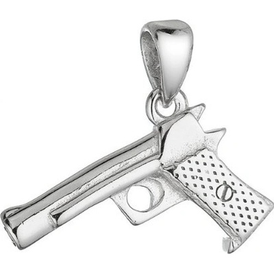 Evolution Group Pavona Stříbrný přívěsek Pistole 64055