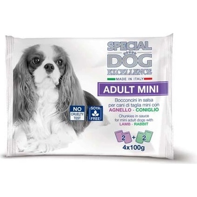 Special Dog Excellence Mini Adult jahňa & králik 4 x 100 g