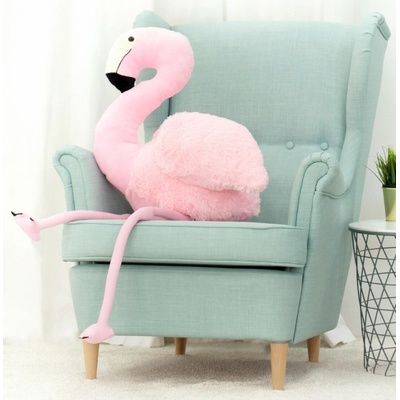 Dear Bear Plyšový plameniak Flamingo 125 cm - ružový