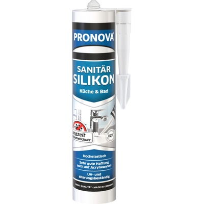 Pronova Sanitárny silikón 300 ml pieskovo sivá