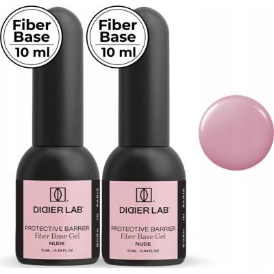 SADA 2x10ML HYBRIDNÍ BÁZE FIBER DIDIER LAB NUDE