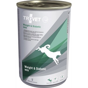 TROVET WRD Weight & Diabetic (за кучета) 400г - кутия