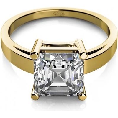 Couple Zásnubní Ada žluté zlato a výrazný zirkon 6810179 0