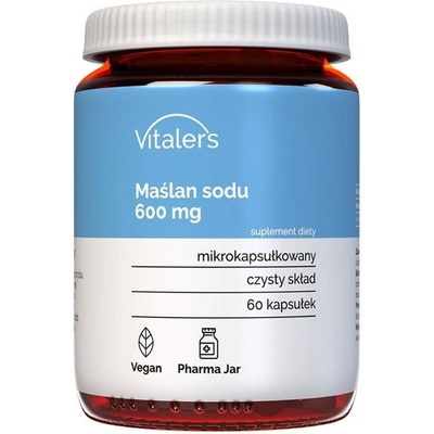 Vitaler's Натриев бутират, 600 mg, 60 капсули, Vitaler's (407269 (VIT-0726) VIT)