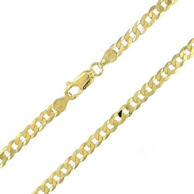 InfinitySilver Stříbrný pozlacený řetízek 1102100G60