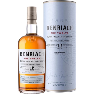 Benriach The Twelve 46% 0,7 l (tuba)