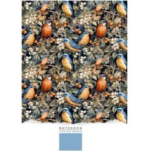  Тетрадка Bourgeois А5 64л Ред. Гъвк К. Birds (1120112-228204-23247)