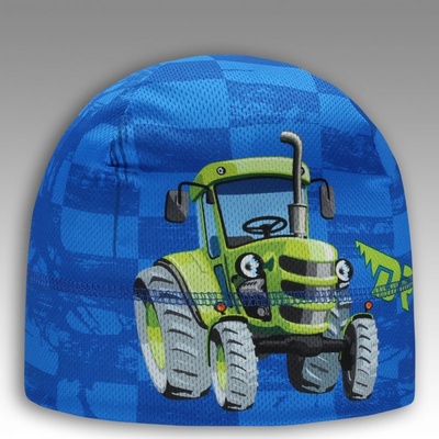 Dráče čiapka Dráča Bruno 074 modrá motorka