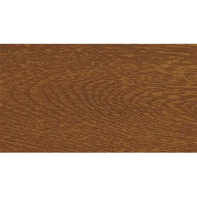 Podkladní okapnice r.š.167mm pozink lakovaný RAL Dřevodekor Zlatý dub s folií dl.2m