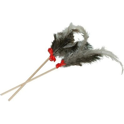 O'lala Pets vábnička s pštrosím peřím 70 cm