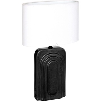 Atmosphera - Настолна лампа MONIA 1xE14/60W/230V черна/бяла (P7180)