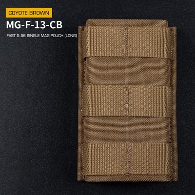 Wosport Fast type Single molle na 5.56 zásobníky M4/M16, dlouhá coyote